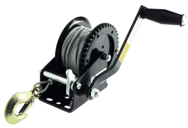 Ručný navijak 550 kg 5mm x 15m s hákom-MAGG CTR550