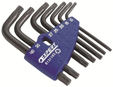 Sada zástrčných kľúčov 7 dielov TORX - Tona Expert (E121102T)