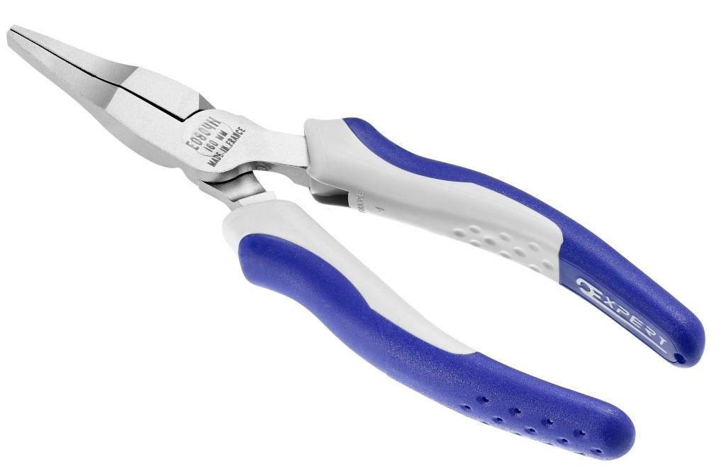 Kliešte s plochými čeľusťami 160mm Tona Expert E080411