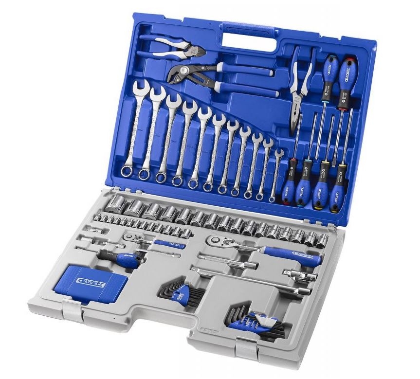 Sada servisného náradia 124ks - Tona Expert (E034806T)