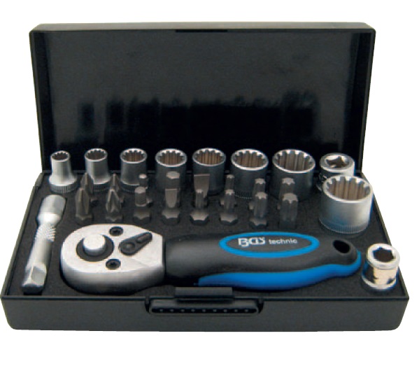 Gola sada 1/4"; 28 dielov - BGS 2143
