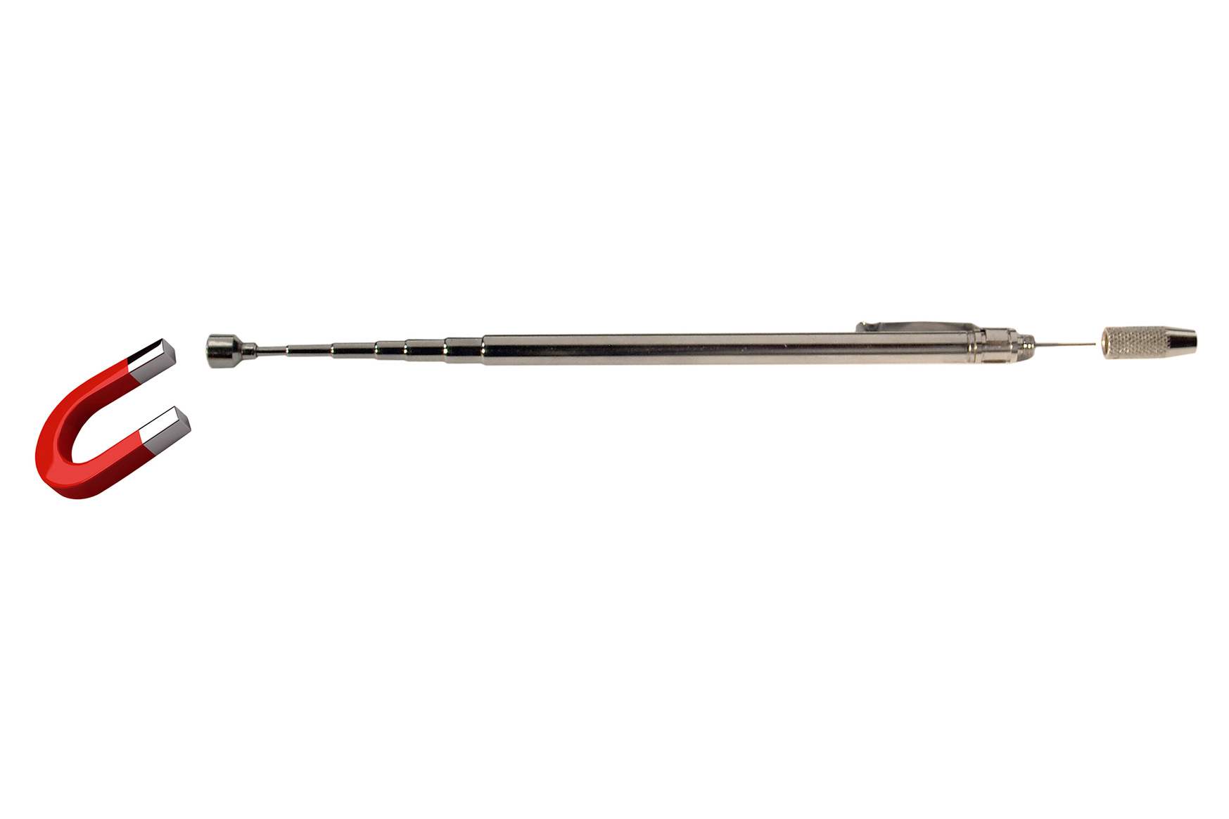 Magnet teleskopický s ihlou - BGS 3091 (Magnet teleskopický s ihlou - BGS 3091)