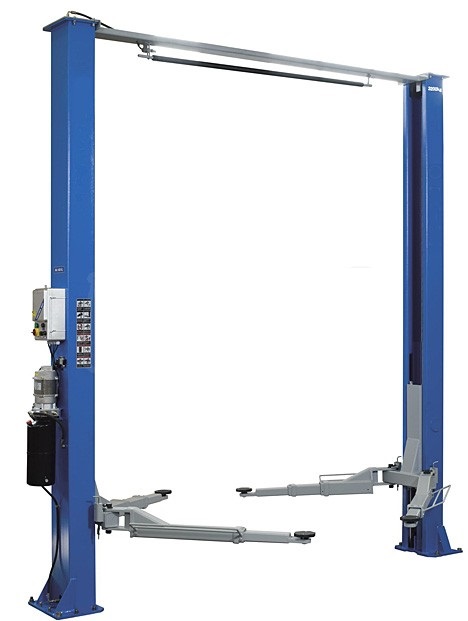 Dvojstĺpový elektrohydraulický zdvihák 4t