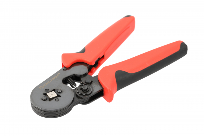 Krimpovacie kliešte 0,25 - 6 mm2, štvorhranné, samonastavovacie - QUATROS QS24072