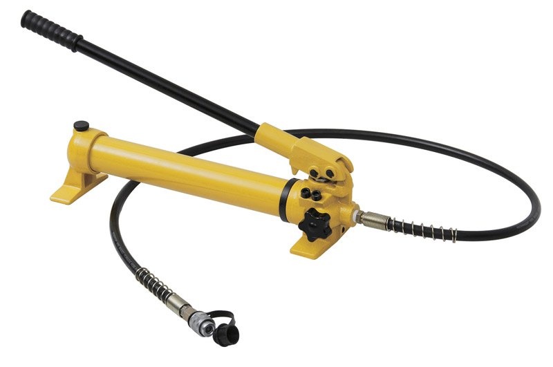Ručná hydraulická pumpa dvojrýchlostná, tlak 20 bar, veľký objem oleja - HHB-700