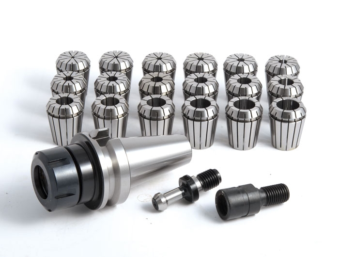 Sada upínača SK50/DIN2080/ER32 a klieštin 2-20 mm (18 ks)