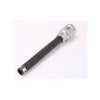 Nástrčný kľúč Torx E, veľkosť E10, 1/2", extra dlhý 140 mm - SATRA