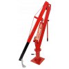 Dílenský jeřáb, hydraulický, otočný, skládací, nosnost 1t b