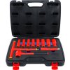 Elektrikářská gola sada 1-2 Pro Torque VDE, izolovaná, 10-24 mm, 11 dílů - BGS 7134