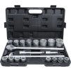 Gola sada 3-4, 6hranné hlavice 19-50 mm, 21 dílů bgs do it yourself 1202