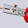 Odizolovací kleště, nastavitelné do 10 mm2, s otevírací pružinou - KNIPEX 11 02 160 e