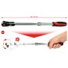 Teleskopická ráčna, ohebná, 3/8", přepínací, SlimPOWER, 258-373 mm - KS TOOLS 914.3820