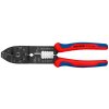 Kleště elektrikářské, krimpovací (lisovací), multifunkční 230 mm - KNIPEX 97 21 215 B a