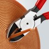 Boční štípací kleště na plasty, zahnuté, 160 mm - KNIPEX 72 11 160 e