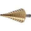 BGS Technic BGS 1615 Kónický vrták HSS pr. 6 ÷ 40,5 mm s titanovým povrchem