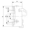 Sklíčidlo pro soustruh 4čelisťové DK12-200/D4, DIN 55029 - Bernardo 2