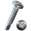 Samořezné šrouby TEX s půlkulatou hlavou 4,8x25 mm, křížové, DIN 7504 N, balení 100 ks