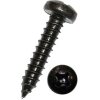 Šrouby do plechu s půlkulatou hlavou 4,8x13 mm, křížové, DIN 7981 C, černé, balení 100 ks