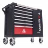 Dílenský montážní vozík vybavený, 298 ks nářadí, 7 zásuvek a velká skříňka 2