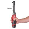 Aku ráčnový utahovák 3/8" 75 Nm, prodloužená hlava 82 mm - Milwaukee M12 FIR38LR-0 FUEL 2