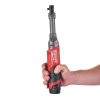 Aku ráčnový utahovák 3/8" 75 Nm, prodloužená hlava 82 mm - Milwaukee M12 FIR38LR-0 FUEL 8