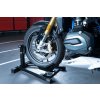 Stojan na motorku převozní a parkovací, uchycení předního kola, pro pneu 16" - 21" 2
