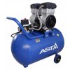 Bezolejový vzduchový kompresor dvouválcový, 72 l, 230 V - ASTA 2