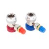 Rychlospojky pro plnění klimatizace, pro chladivo R-134A, sada 2 kusy - QUATROS QS13117 03