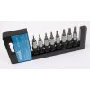 Zástrčné hlavice TORX 1/4", T8 - T40, sada 8 kusů