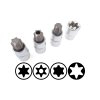 Nástrčné a zástrčné hlavice TORX, 1/4”, 3/8” a 1/2”, sada 60 kusů 8
