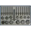Frézy na sedla ventilů, 30 - 60 mm, sada 27 dílů - BGS 1970 99