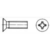 Šrouby zápustné, křížové DIN 965, rozměr M4x10, stoupání závitu 0,7 mm, balení 30 kusů