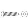 Šrouby do plechu křížové, s půlkulatou hlavou DIN 7981, rozměr 4,2x38, balení 20 kusů