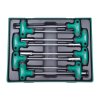 Sada nástrčných klíčů s T-rukojetí, velikost 6-13 mm, 8 ks v kazetě - JONNESWAY D725N08SP