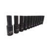 Sada úderových hlavic 1/2", prodloužené, 11 ks, 10-24 mm - JONNESWAY S03AD4111S 04