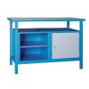 Pracovní stůl 1190x600x850mm, skříňka + police