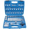 Gola sada palcová (imperiální) s nářadím 3/8”, 7/32”, 5/16”, 61 dílů - BGS 2215 99