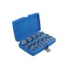 Hlavice multiprofilové 1/2”, velikosti 8-32 mm, sada 19 ks, univerzální - BGS 2152 02
