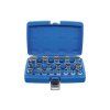 Hlavice multiprofilové 1/2”, velikosti 8-32 mm, sada 19 ks, univerzální - BGS 2152 06