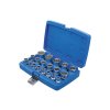 Hlavice multiprofilové 1/2”, velikosti 8-32 mm, sada 19 ks, univerzální - BGS 2152 01