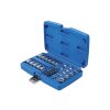 Hlavice nástrčné a zástrčné TORX (T10-T55) a E-TORX (E4-E20), sada 34 ks - BGS 5021 03