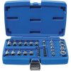Hlavice nástrčné a zástrčné TORX (T10-T55) a E-TORX (E4-E20), sada 34 ks - BGS 5021 99