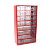 Box na nářadí MAXI – 8xB, 4xC, červená barva - Mars 6754C