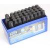 Razící matrice písmen a čísel, sada 36 ks, 10 mm - SATRA