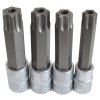 Sada zástrčných hlavic TORX 1/2", TX70, TX80, TX90, TX100 - ASTA-02