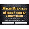 Dárkový poukaz MojeDílna.cz v hodnotě 3000 Kč