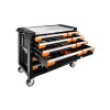 Vybavený montážní vozík, 12 zásuvek s nářadím, 229 dílů - NEO tools 84-225+G-2