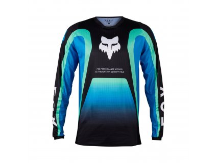 FOX 180 Ballast Jersey - Black/Blue MX24