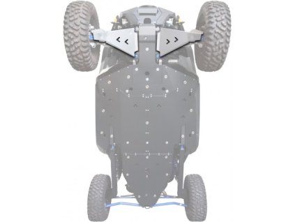 XRW FRONT A-ARM GUARDS ALUM - RZR PRO XP