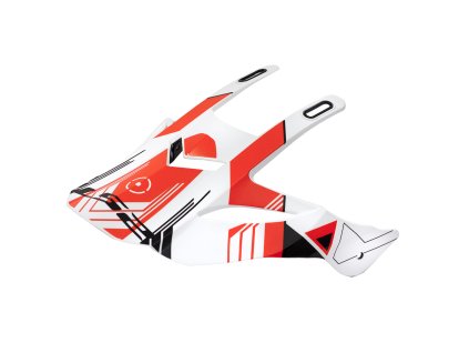 LS2 PEAK MX436 TRIGGER WHITE BLACK RED